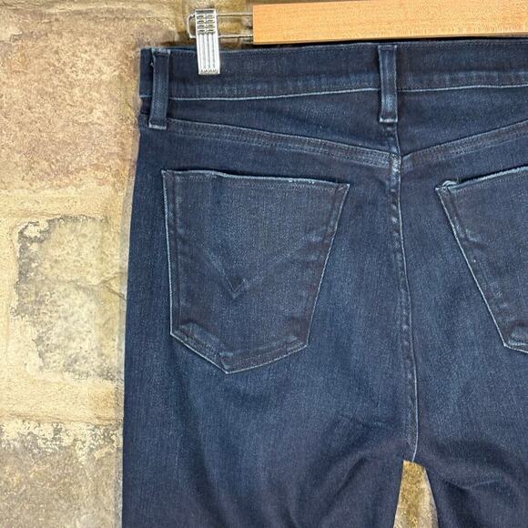 Hudson Jeans Lana Boyfriend Baby Tonight DYDBBT1212 Dark Wash Jeans Woman's 27 - Picture 8 of 14
